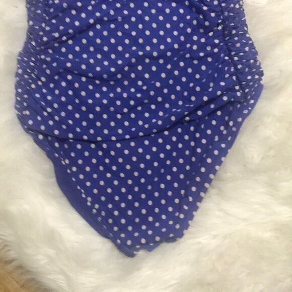 M &S POLKA DOTS BLUE MIX SWIMSUIT SIZES‎ 14 - Picture 4 of 6